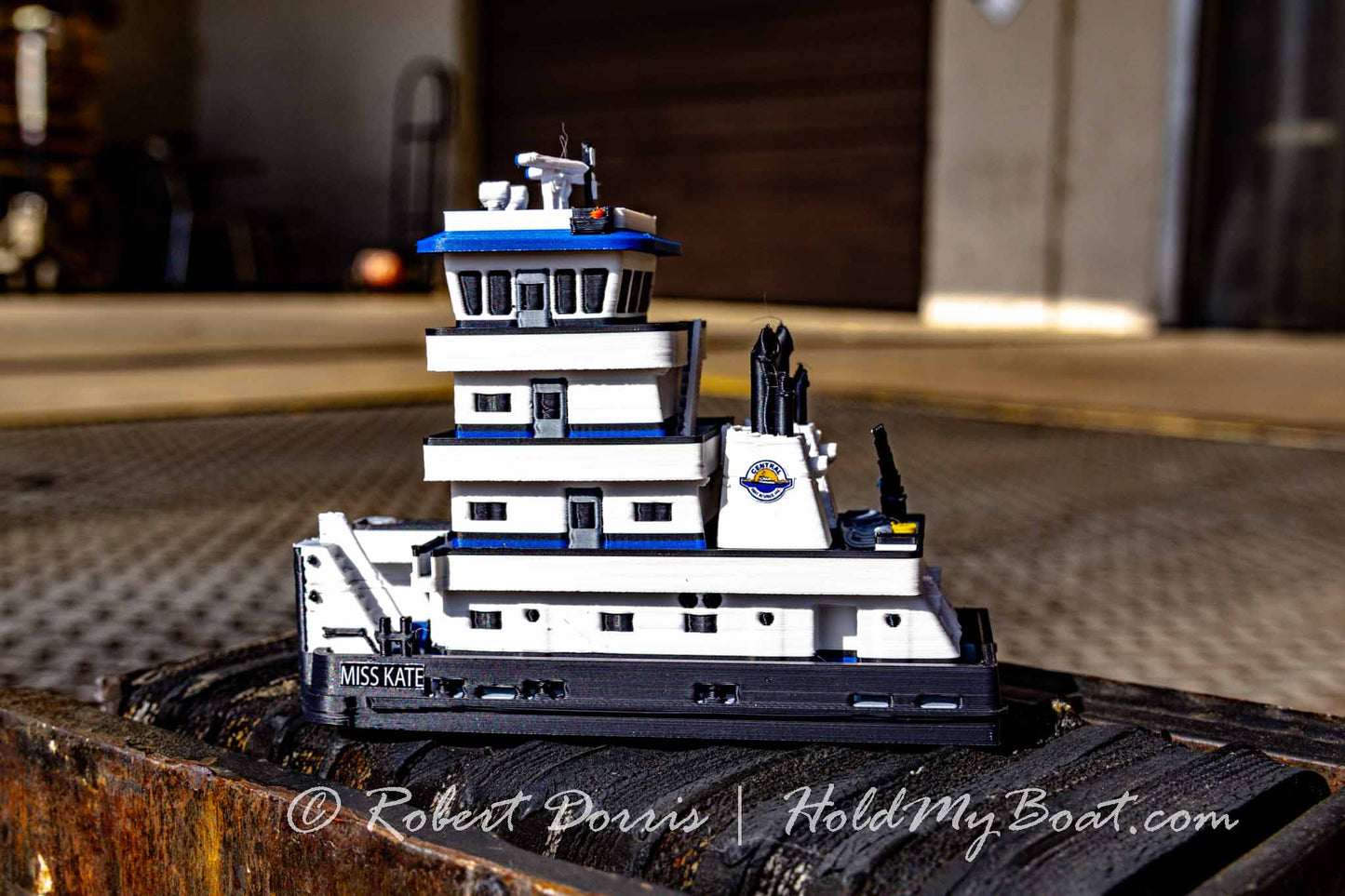 M/V Miss Kate Towboat Model