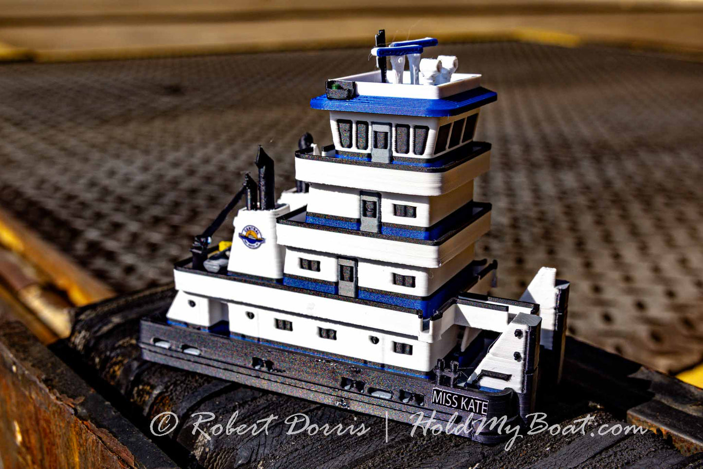 M/V Miss Kate Towboat Model