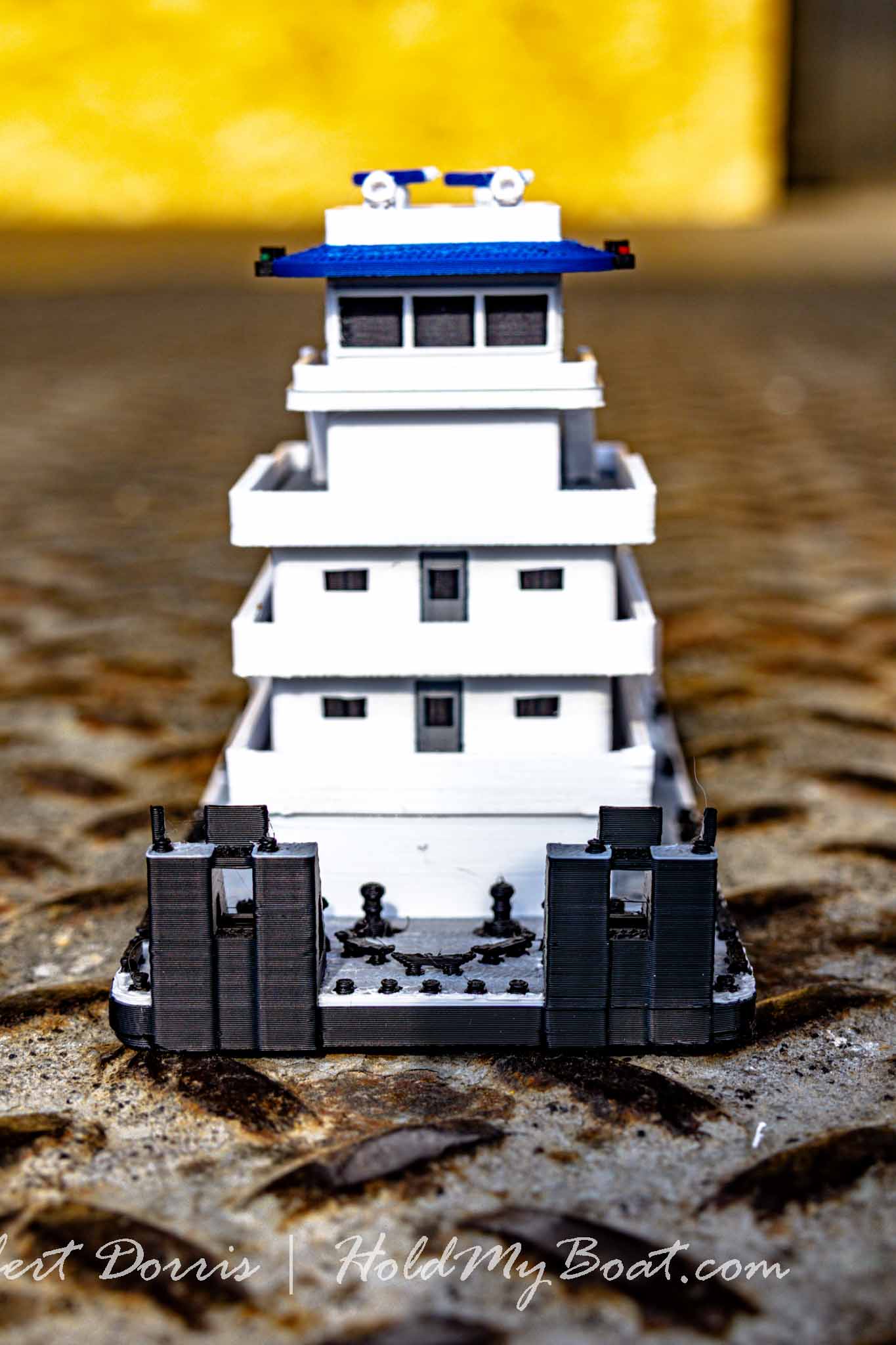 M/V Lewis B. Strait / Joe Bobzien Towboat Model