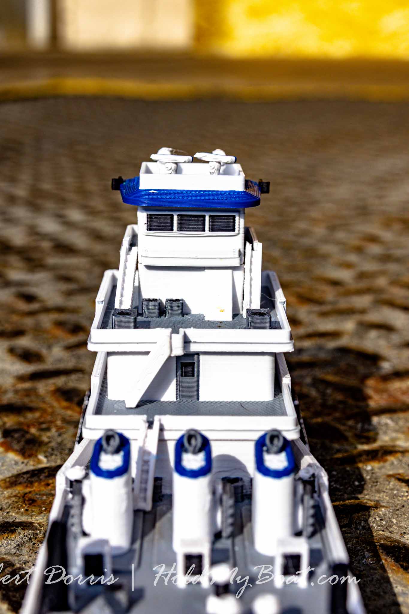 M/V Lewis B. Strait / Joe Bobzien Towboat Model