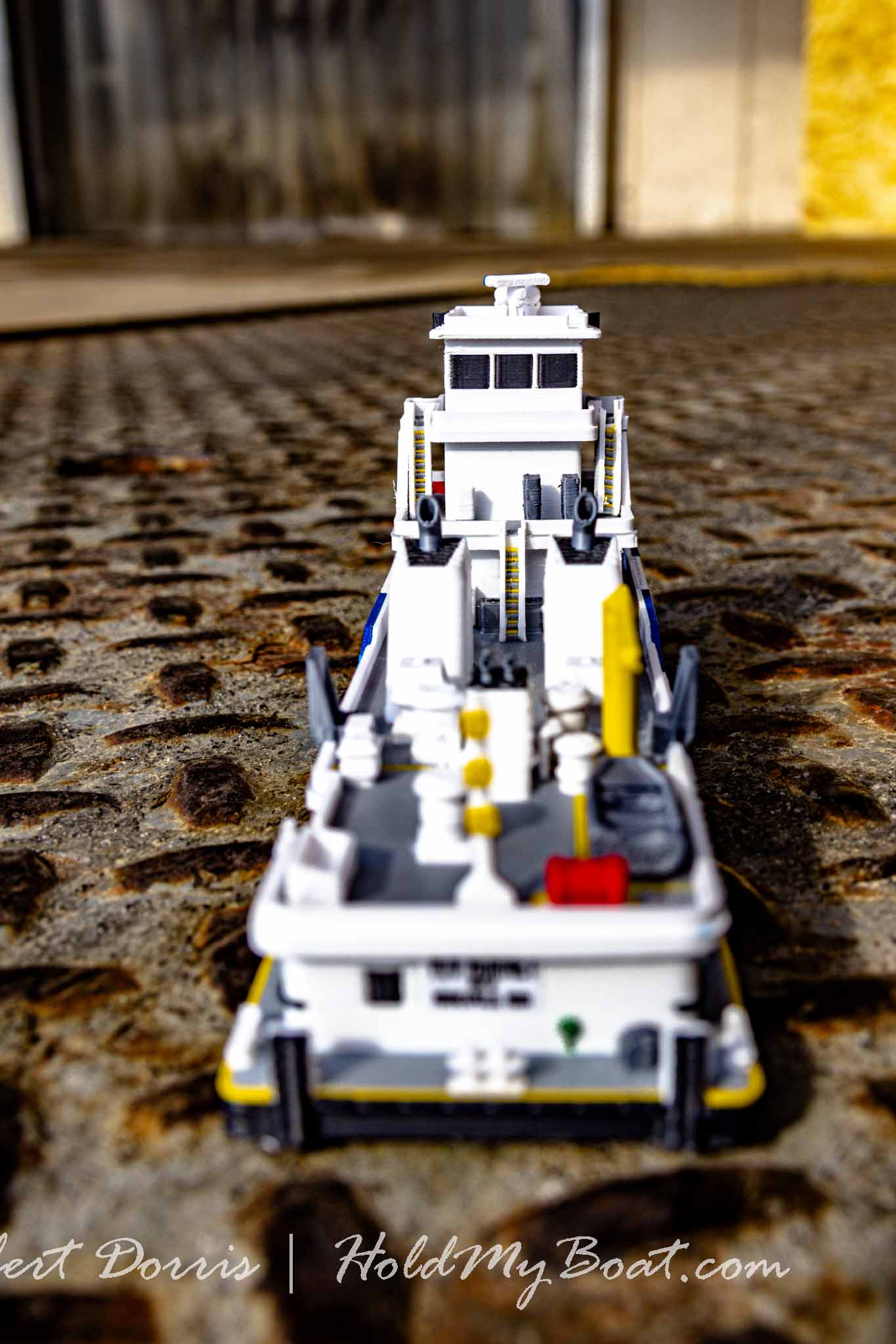 M/V Hornet / Brian Rafferty / John F Secrest Halter Marine Towboat Model