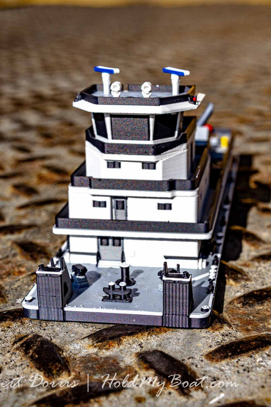 M/V Alice & M/V Christa Ricketts Towboat Model