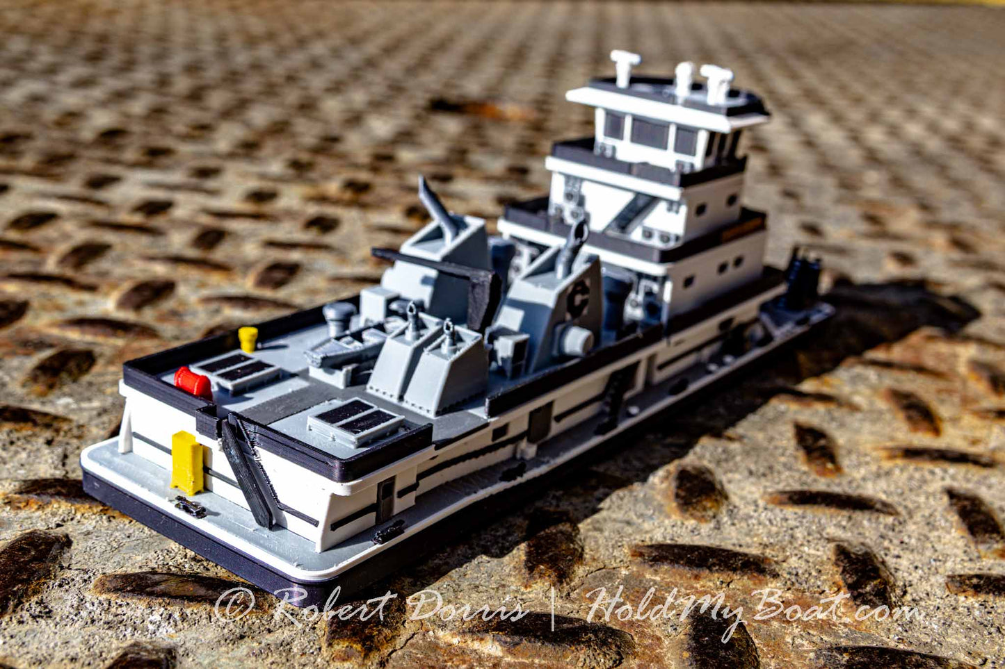 M/V Alice & M/V Christa Ricketts Towboat Model