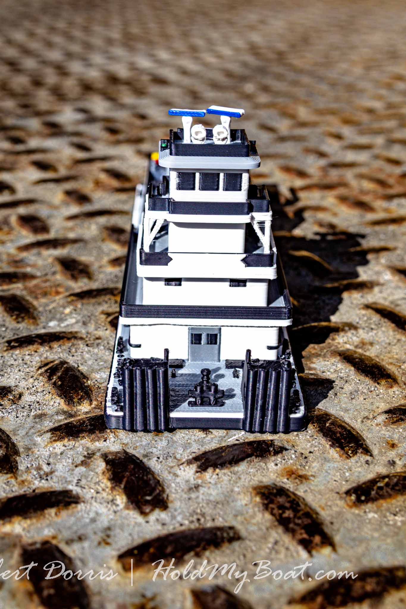 M/V Tammy Outlaw Towboat Model