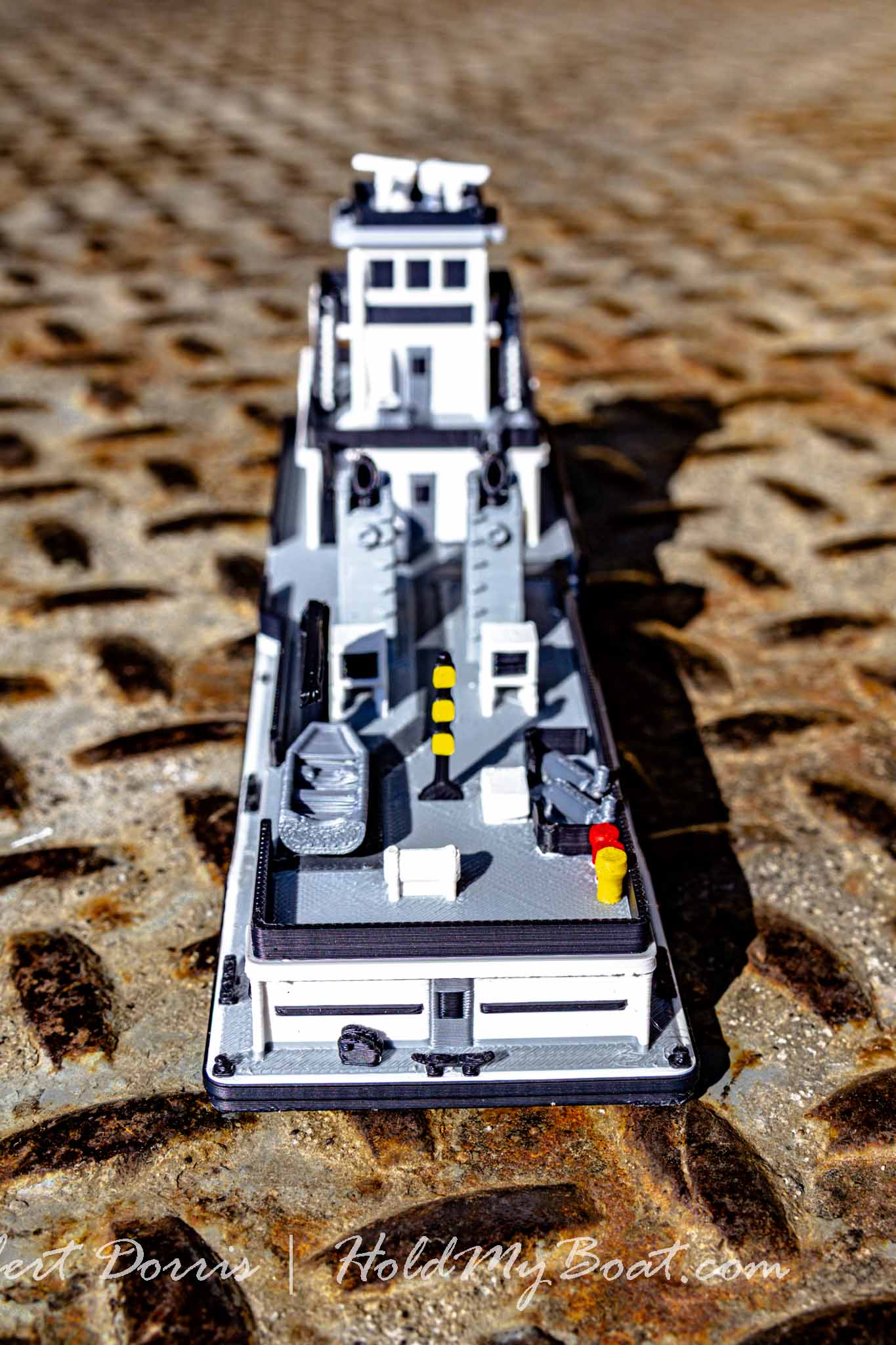 M/V Tammy Outlaw Towboat Model