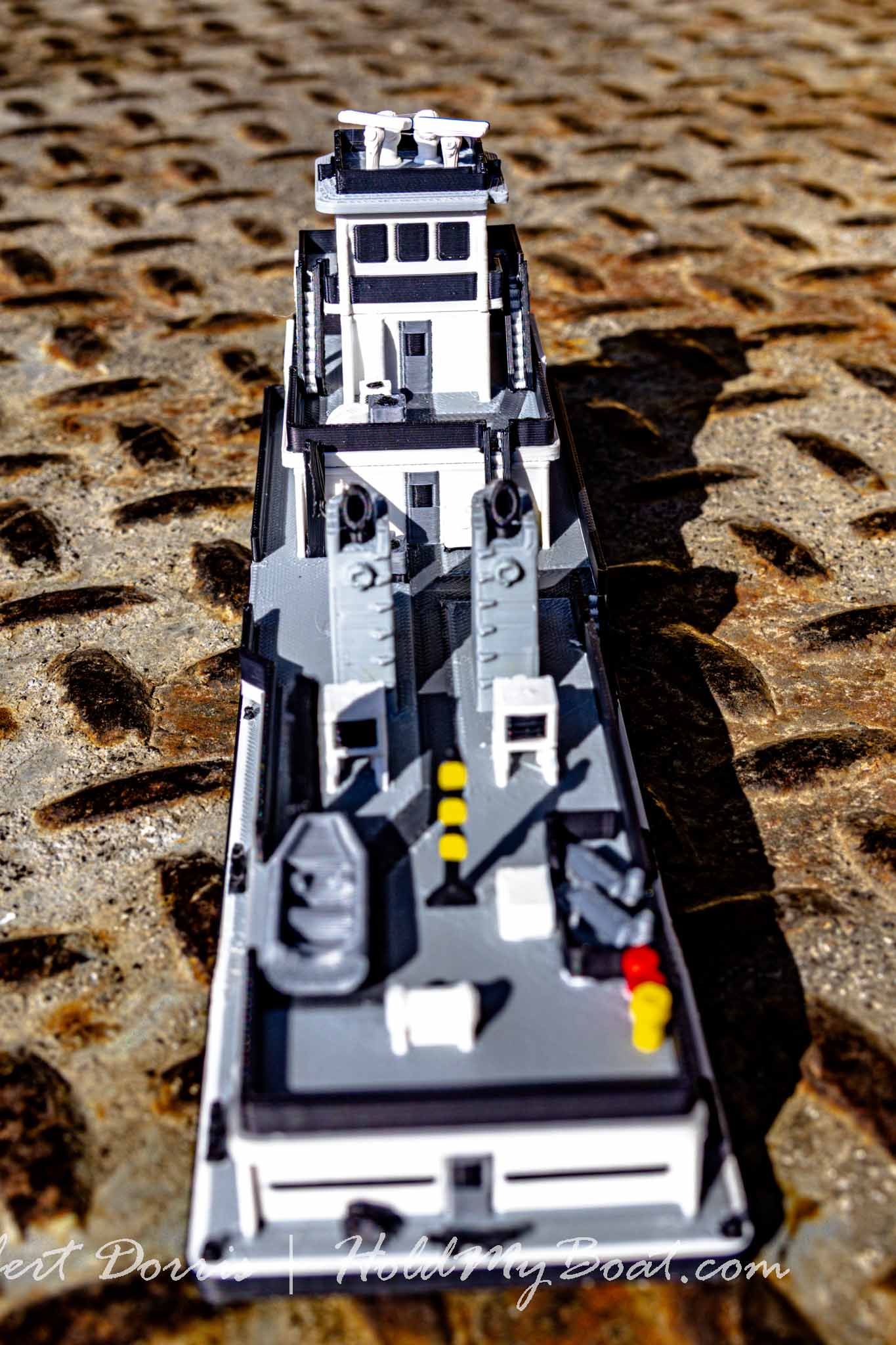 M/V Tammy Outlaw Towboat Model