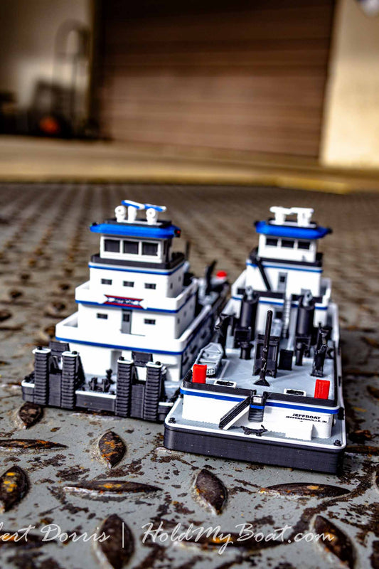 M/V Jeffboat Towboat Model