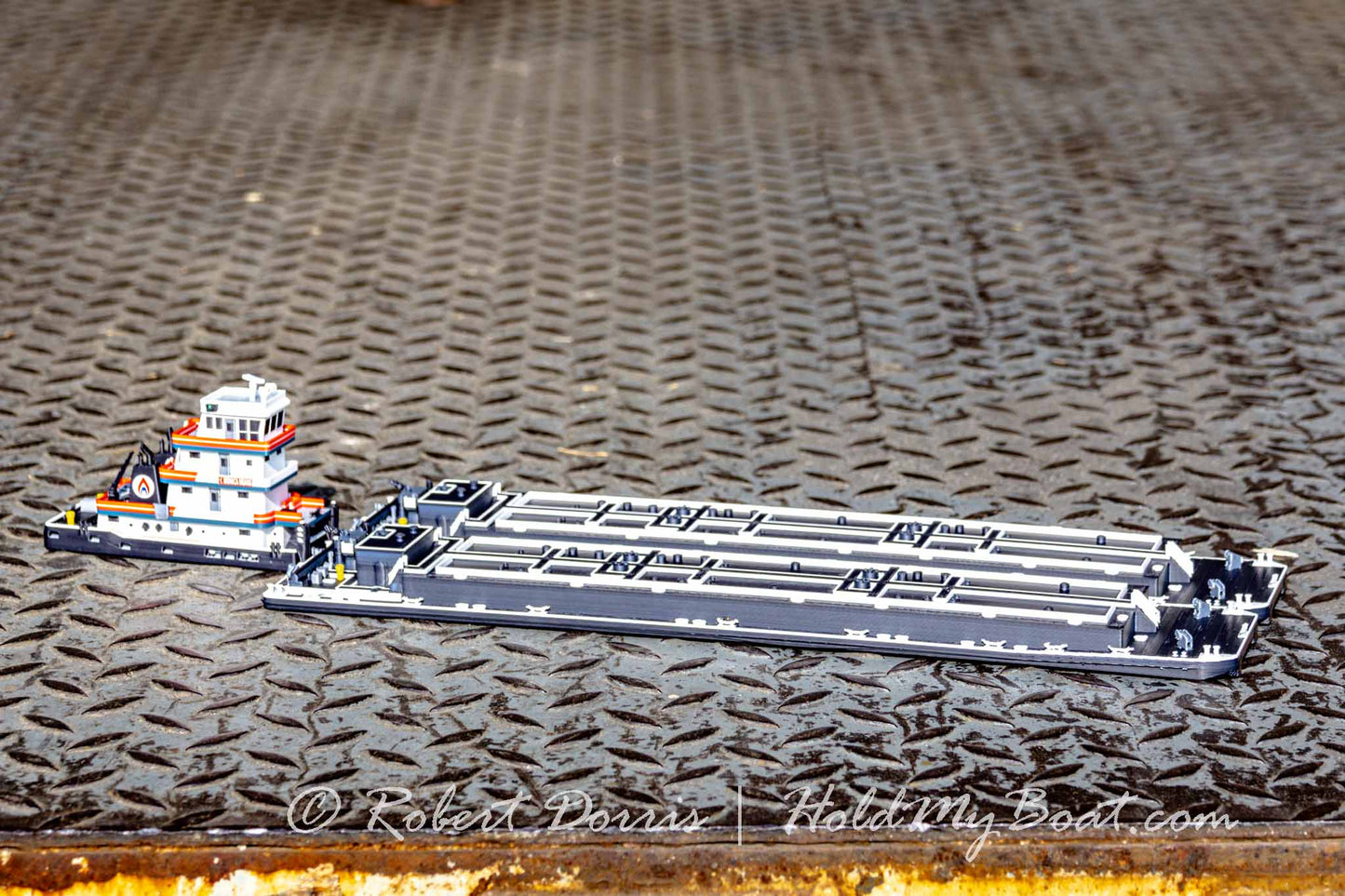 M/V Monica Means Towboat Model
