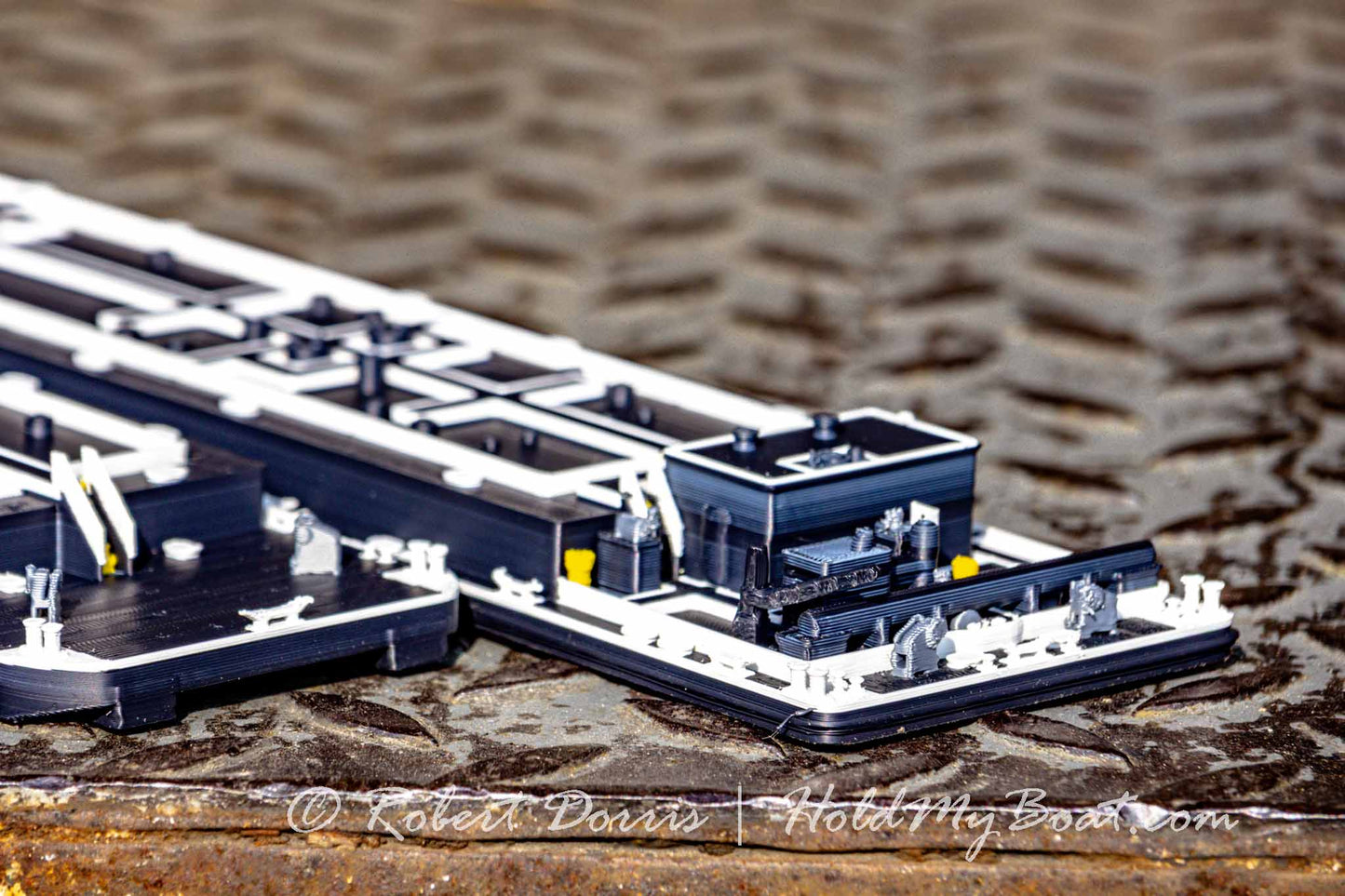 M/V Monica Means Towboat Model
