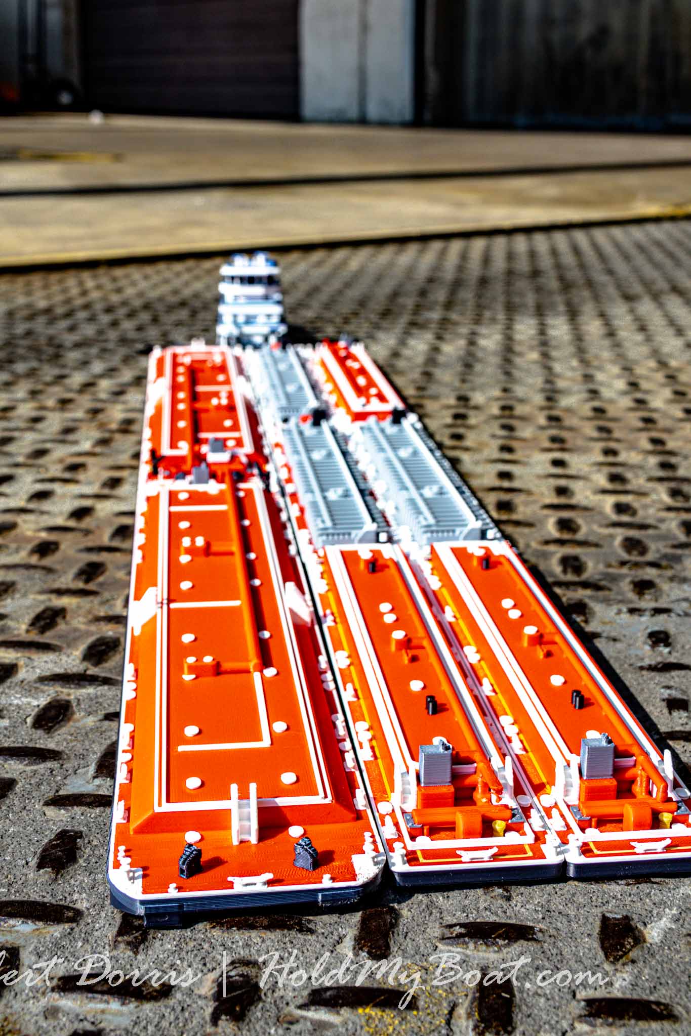 M/V Jason McDaniel Towboat Model