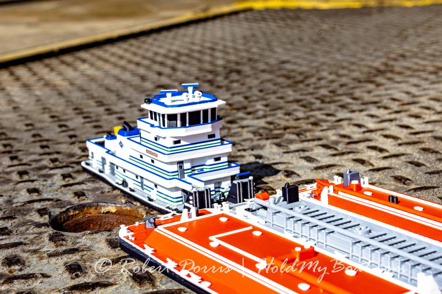 M/V Jason McDaniel Towboat Model