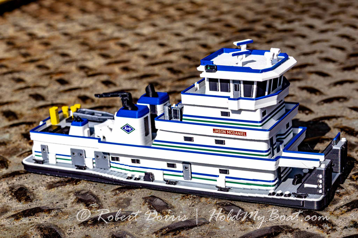 M/V Jason McDaniel Towboat Model