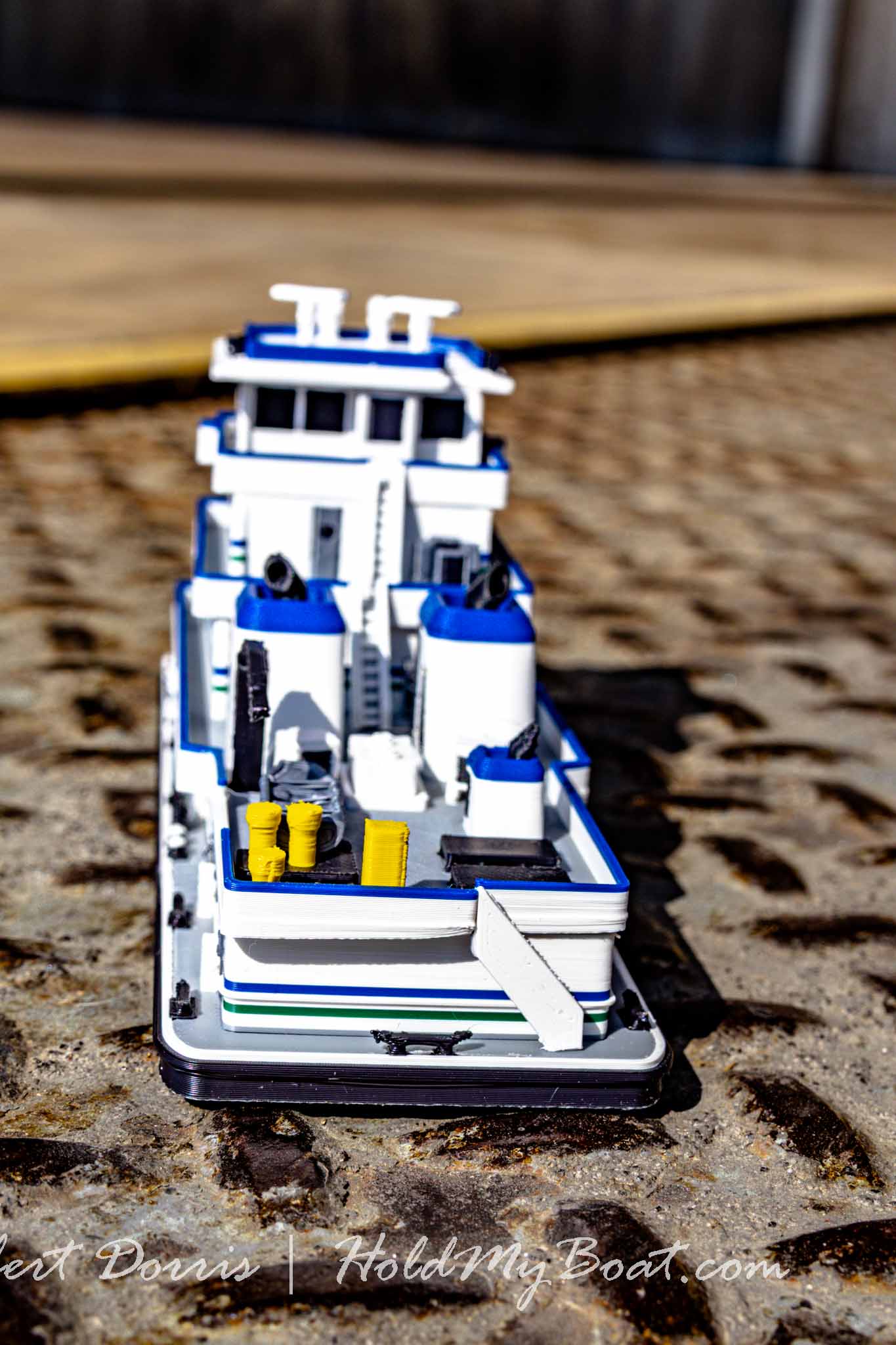 M/V Jason McDaniel Towboat Model