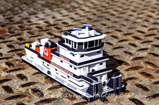 MV Mt Vernon Towboat Model
