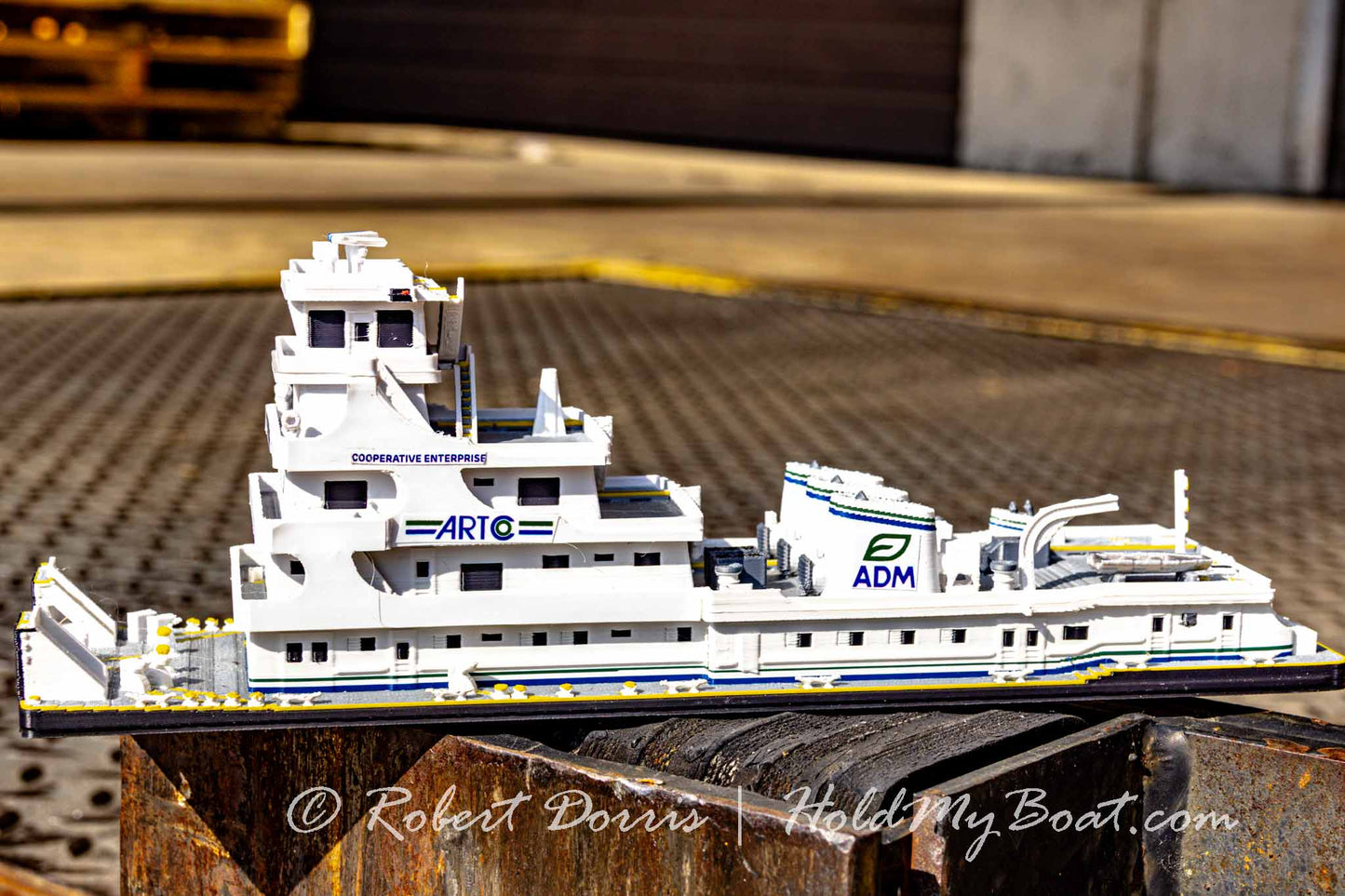 M/V Cooperative Enterprise Towboat Models