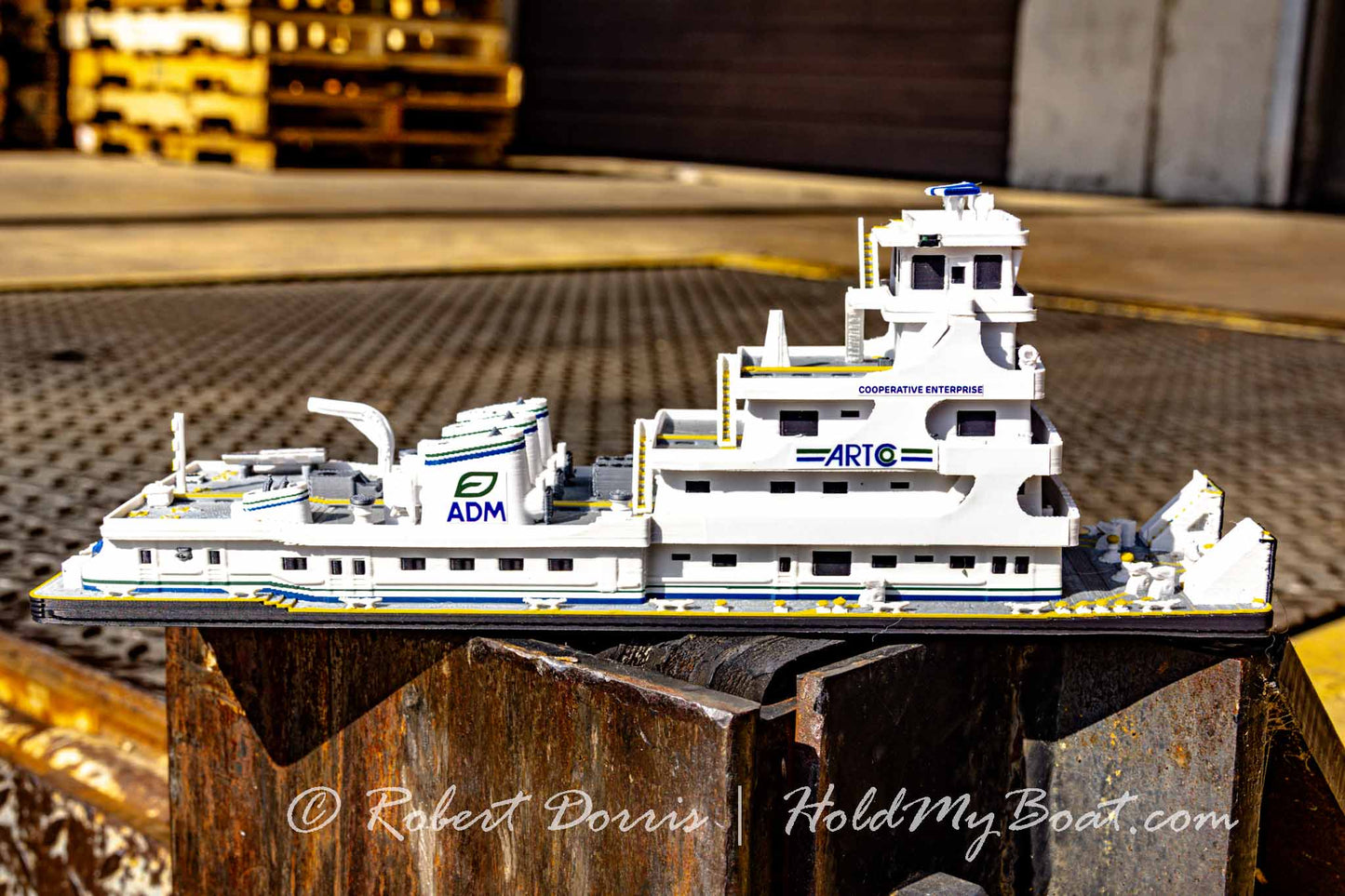 M/V Cooperative Enterprise Towboat Models