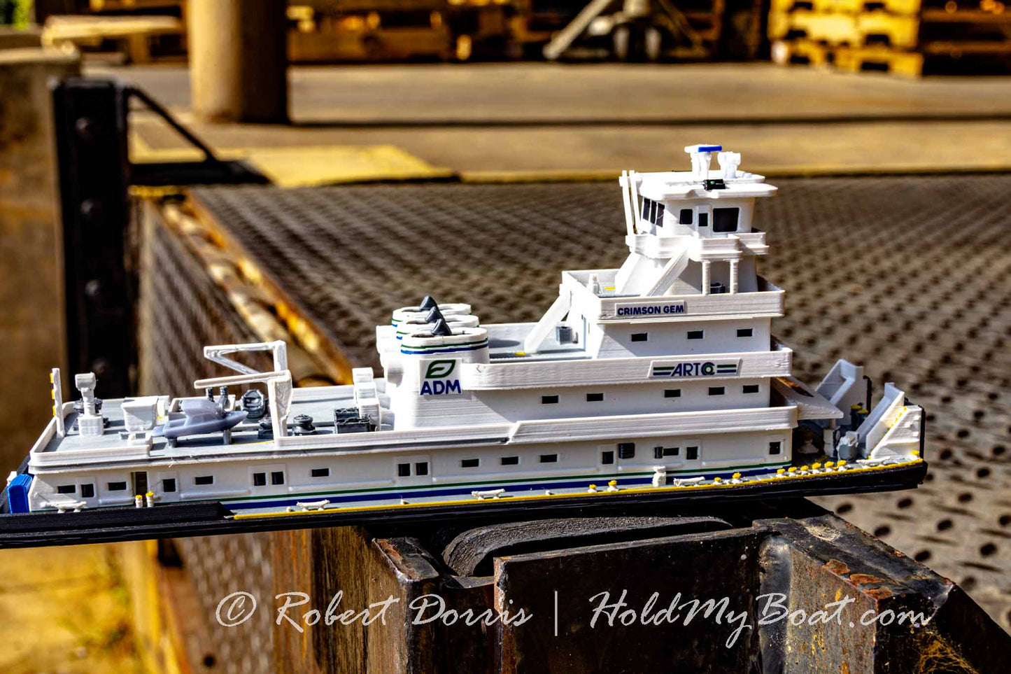 M/V Cooperative Enterprise Towboat Models