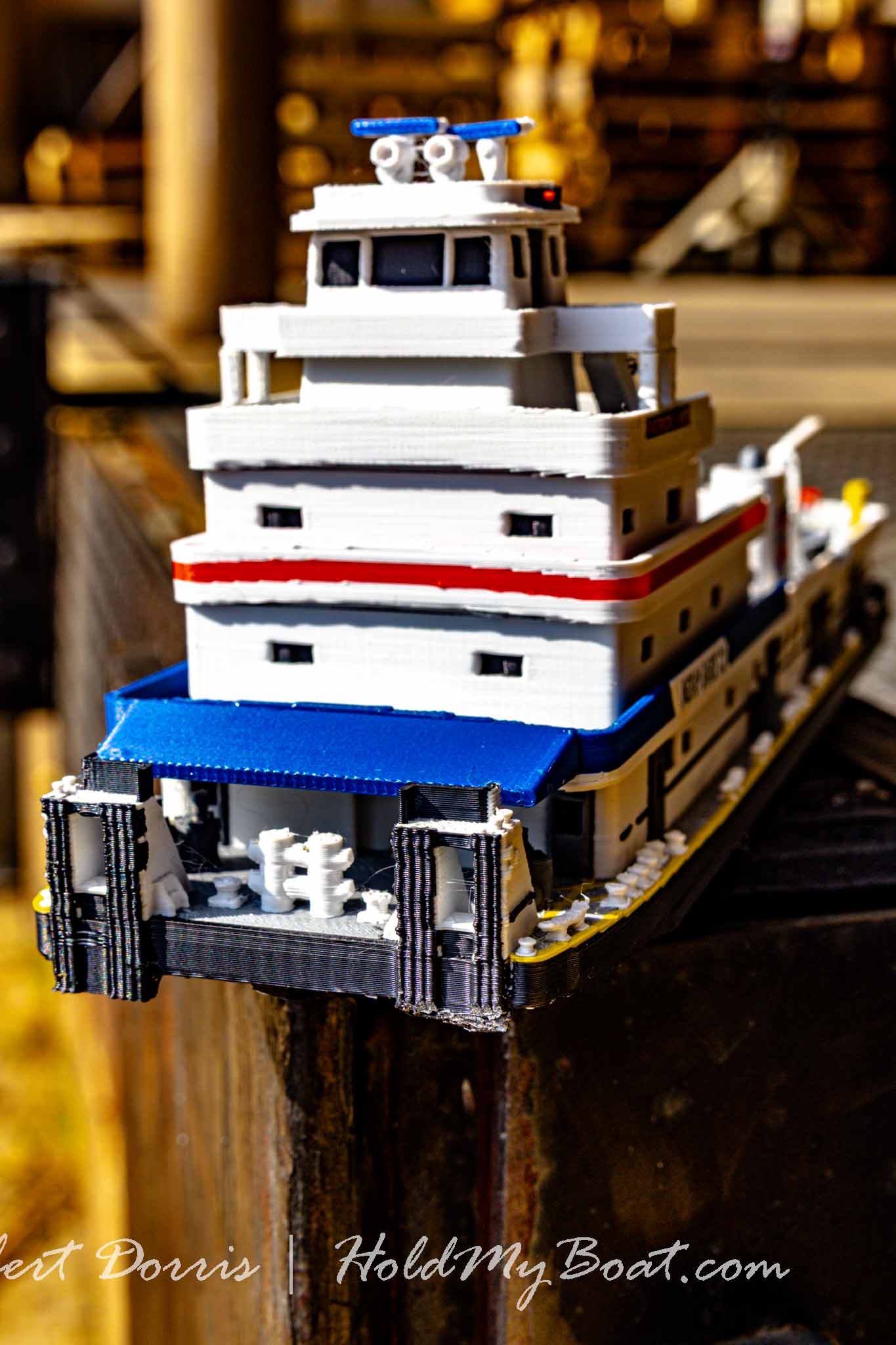 MV Patricia I. Hart Towboat Model