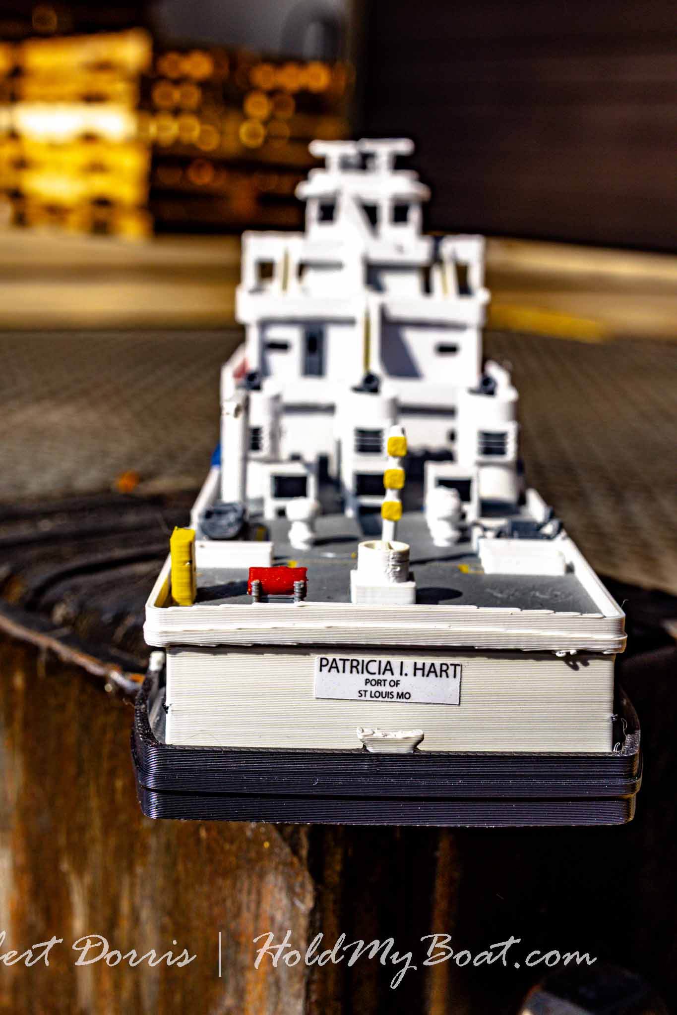 MV Patricia I. Hart Towboat Model