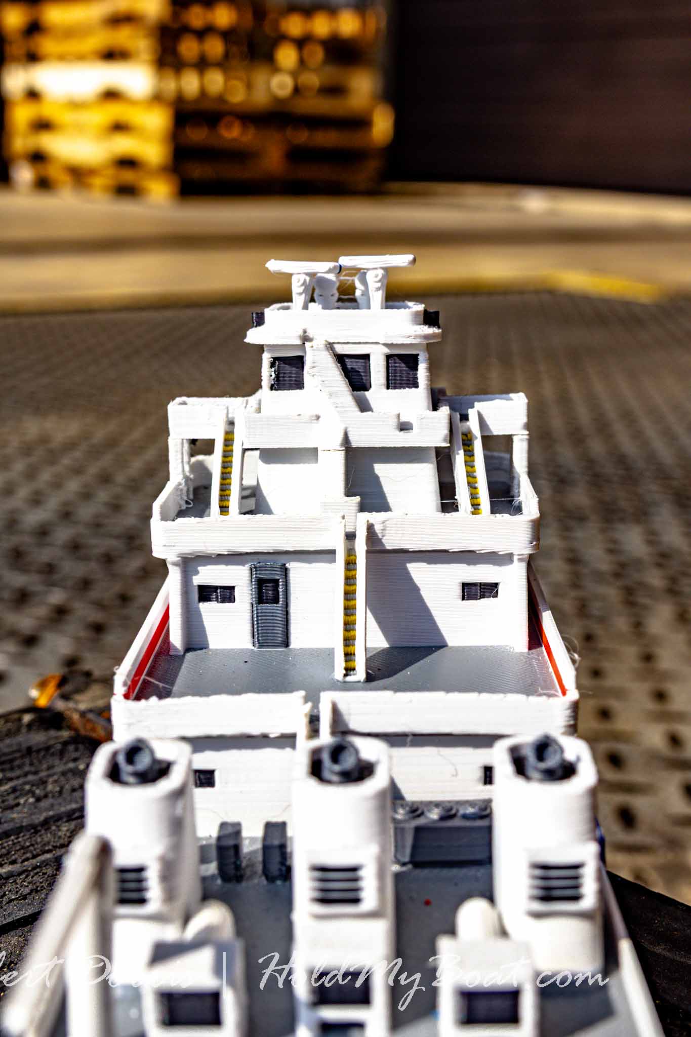 MV Patricia I. Hart Towboat Model