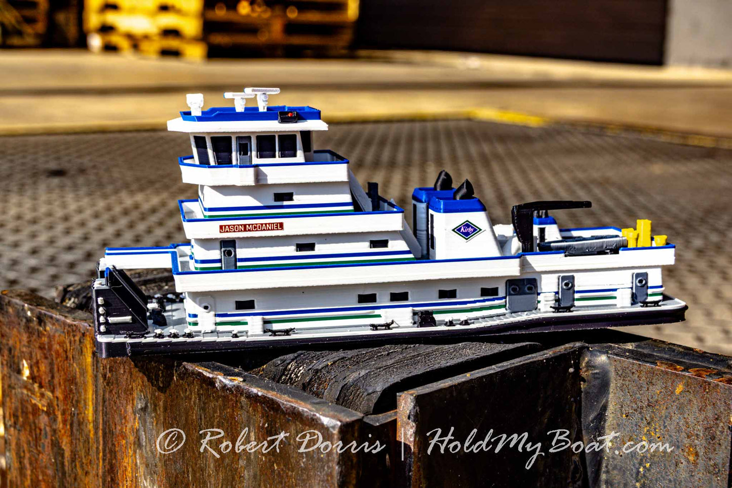M/V Jason McDaniel Towboat Model