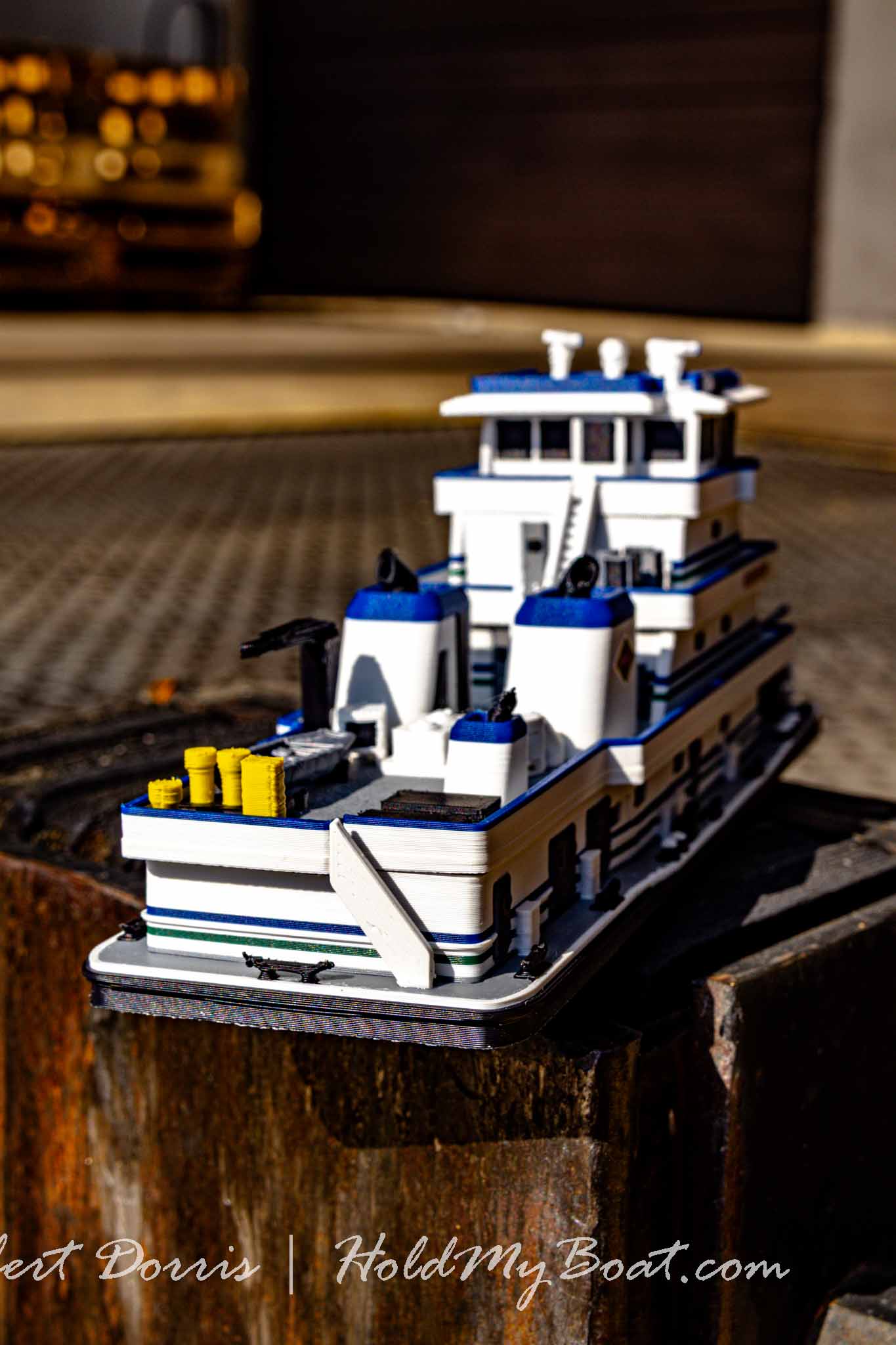 M/V Jason McDaniel Towboat Model