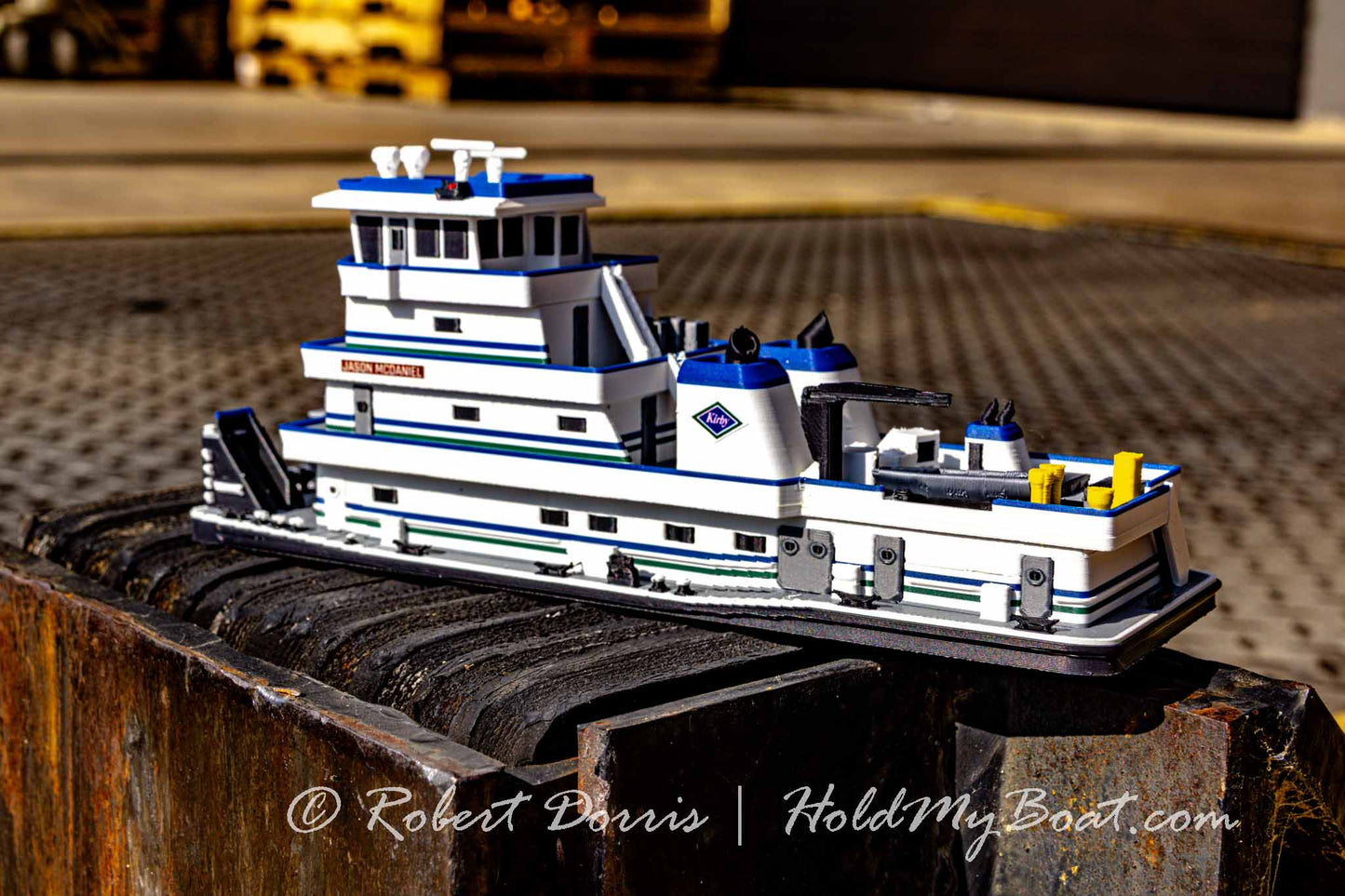 M/V Jason McDaniel Towboat Model