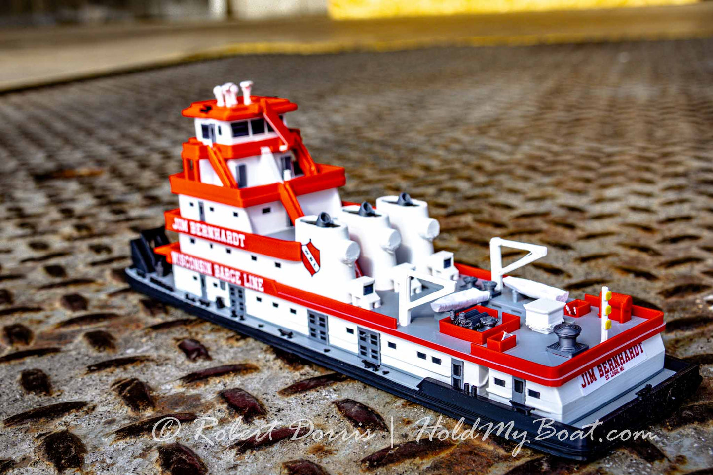 M/V Jim Bernhardt & Ray A. Eckstein WBL Towboat Model(s)