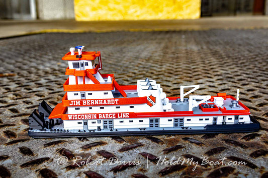 M/V Jim Bernhardt & Ray A. Eckstein WBL Towboat Model(s)