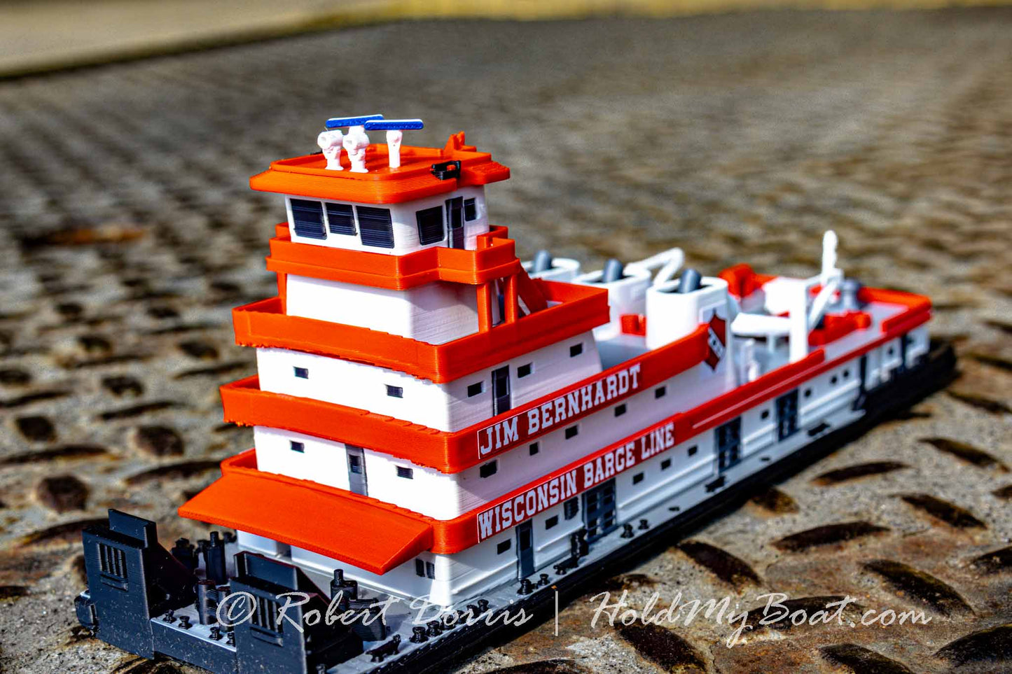 M/V Jim Bernhardt & Ray A. Eckstein WBL Towboat Model(s)