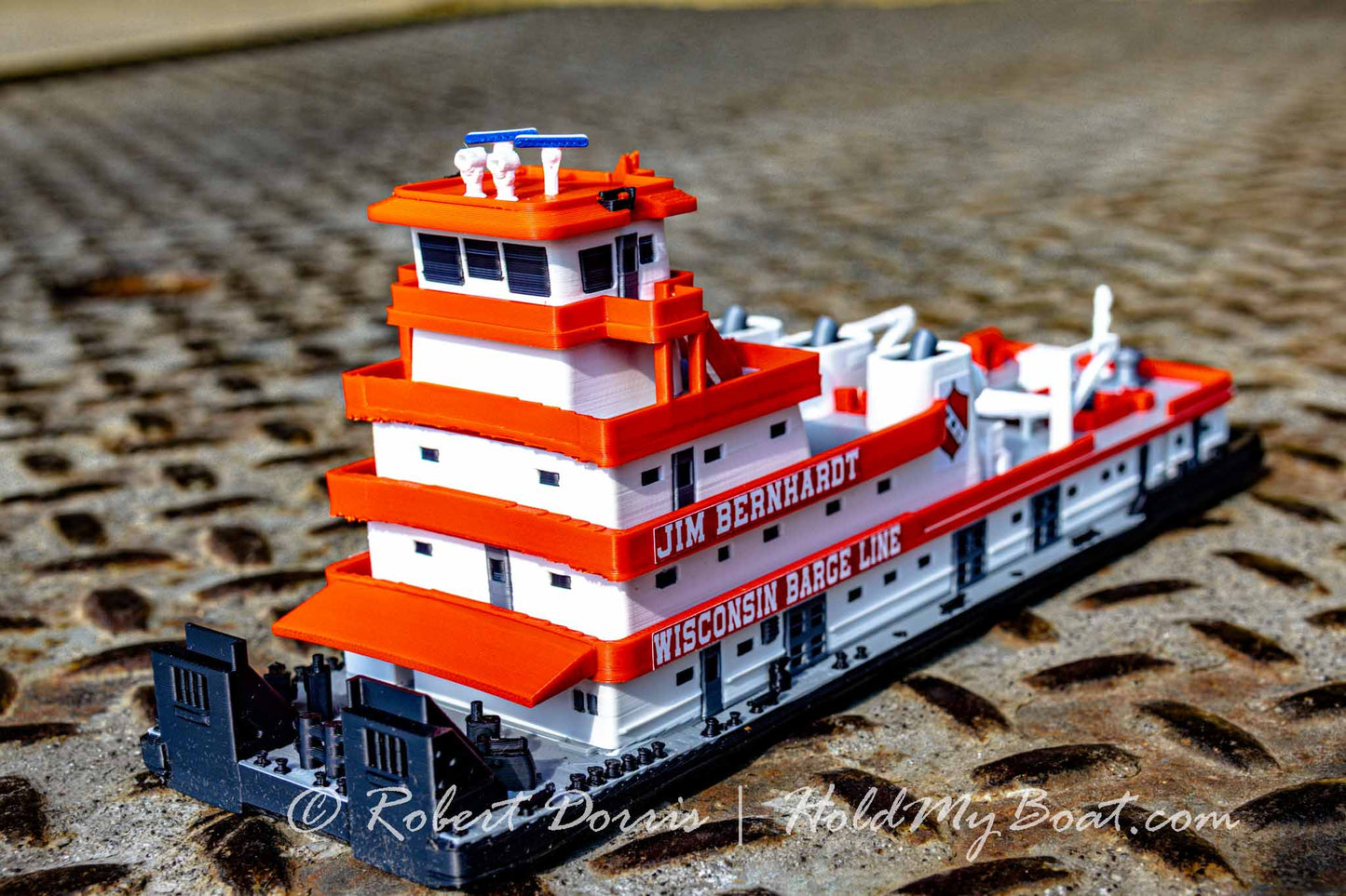 M/V Jim Bernhardt & Ray A. Eckstein WBL Towboat Model(s)