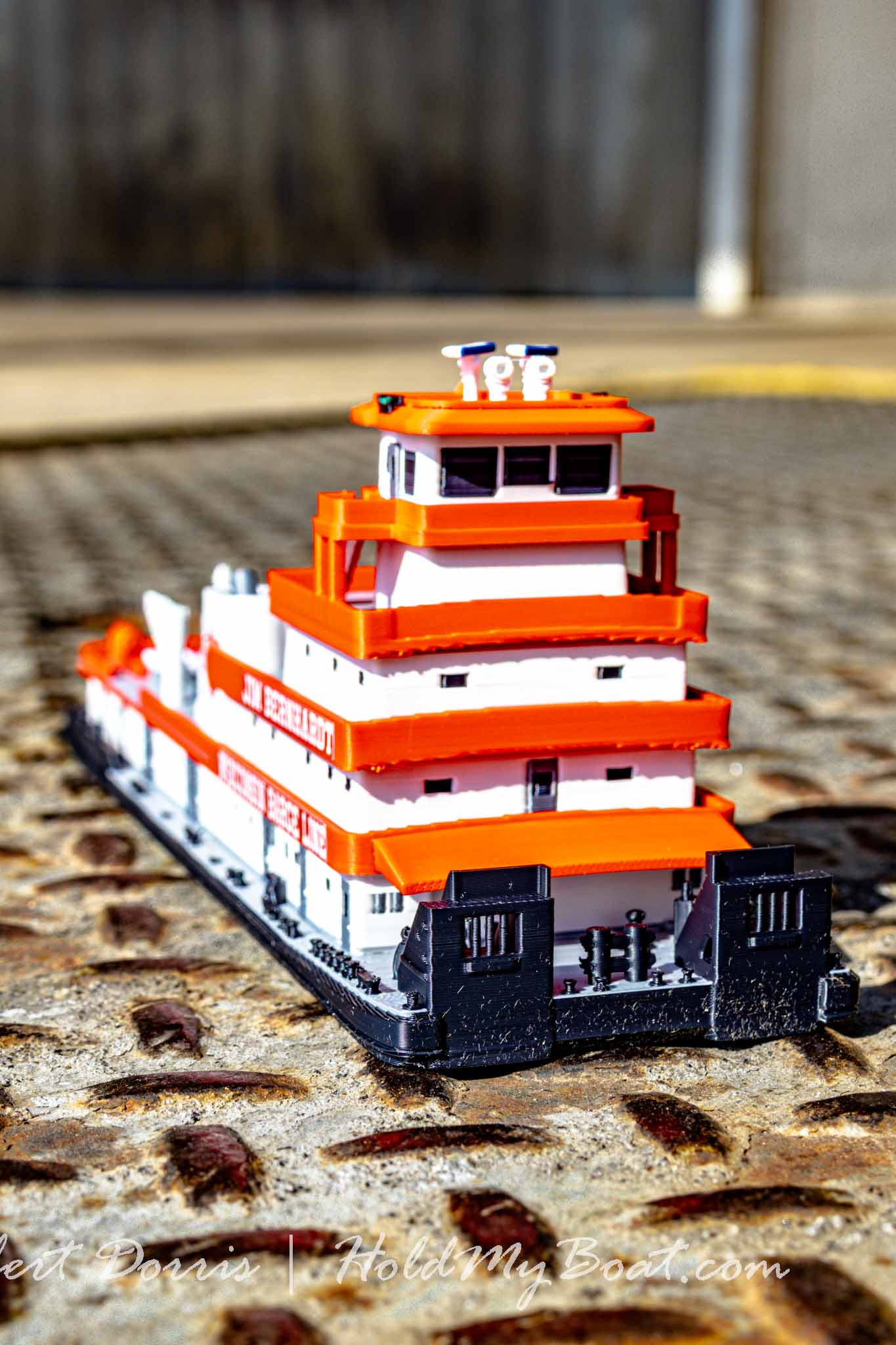 M/V Jim Bernhardt & Ray A. Eckstein WBL Towboat Model(s)