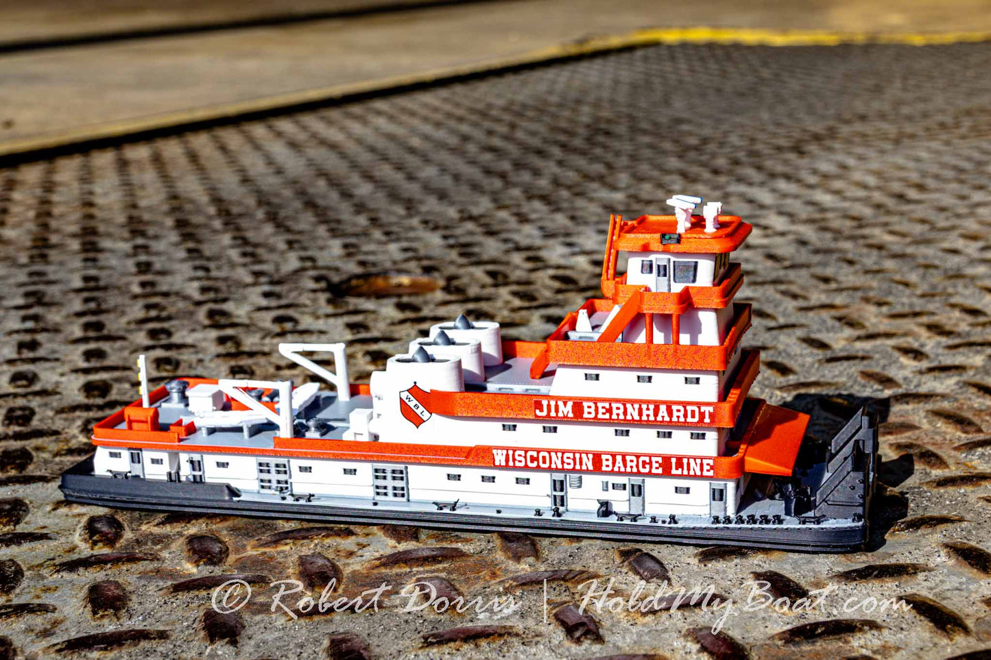 M/V Jim Bernhardt & Ray A. Eckstein WBL Towboat Model(s)