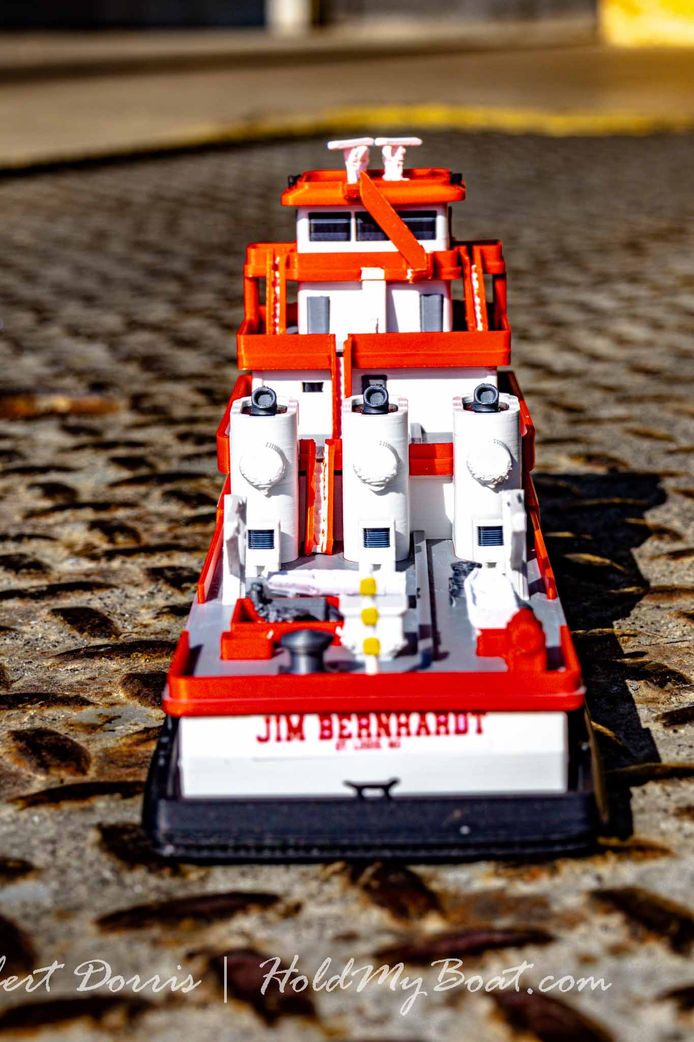 M/V Jim Bernhardt & Ray A. Eckstein WBL Towboat Model(s)