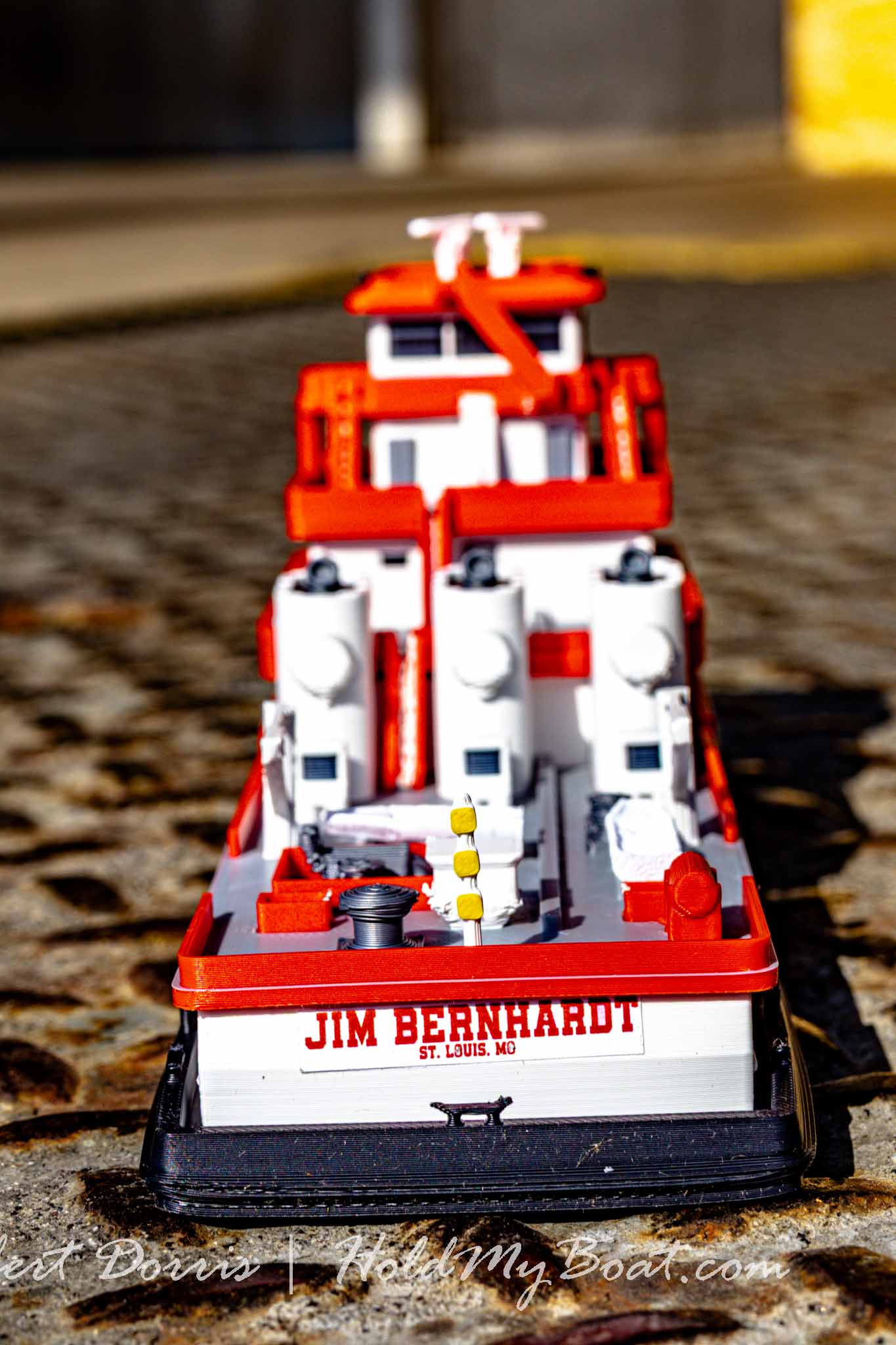 M/V Jim Bernhardt & Ray A. Eckstein WBL Towboat Model(s)