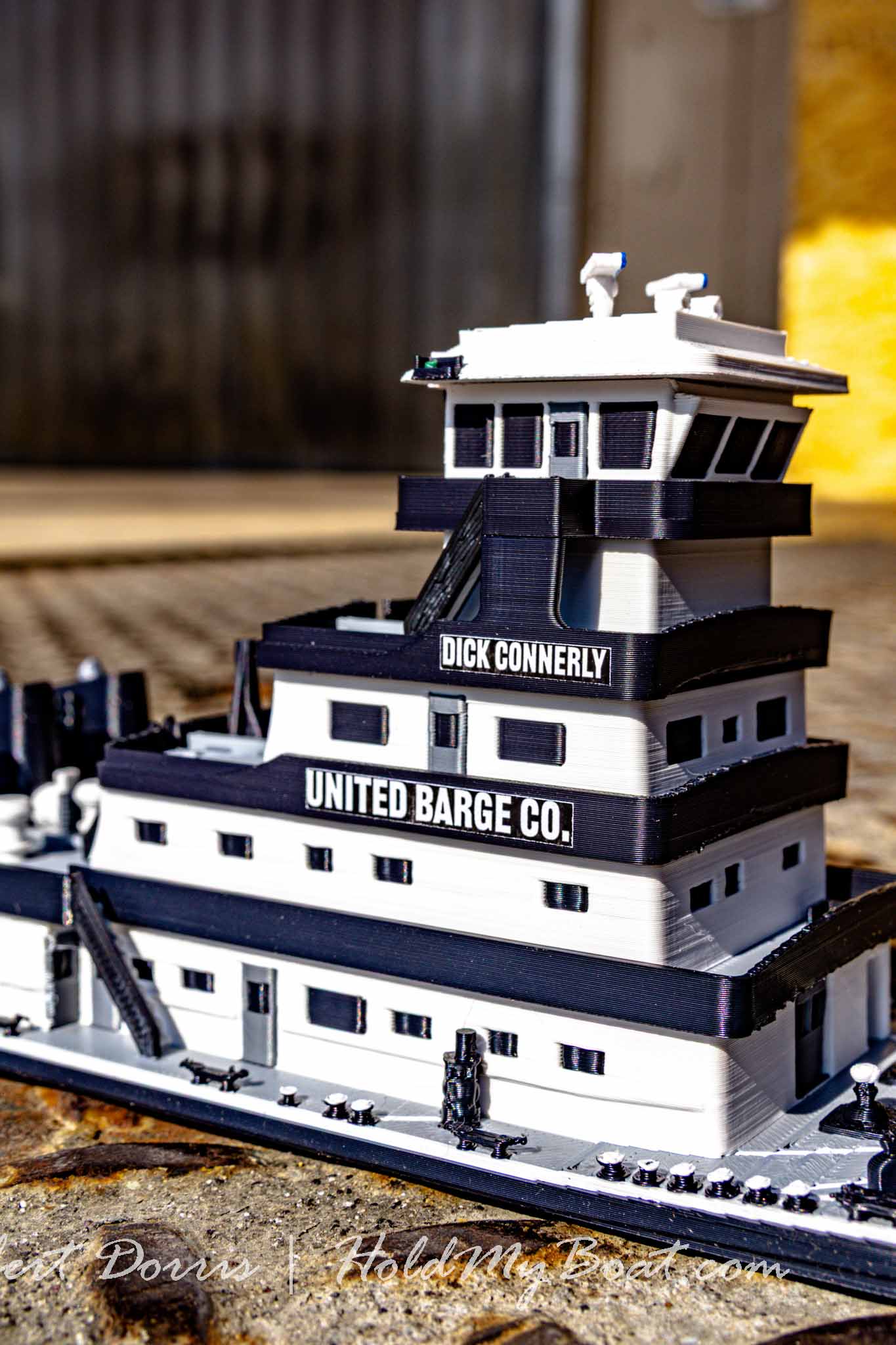 M/V Dick Conerly – United Barge Line Towboat Model