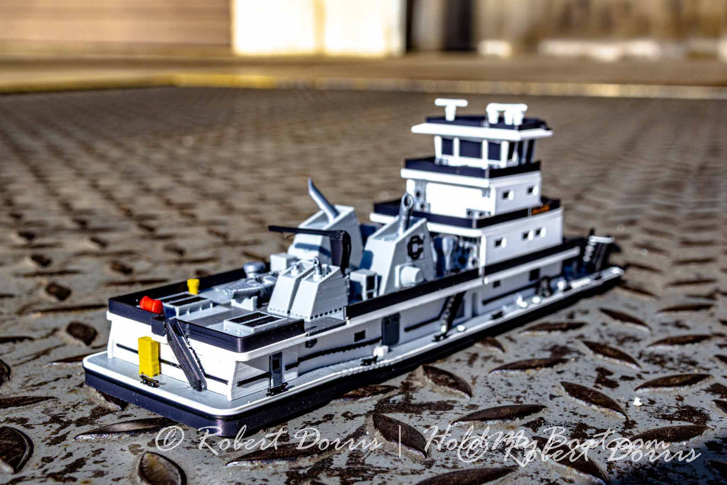 M/V Alice & M/V Christa Ricketts Towboat Model